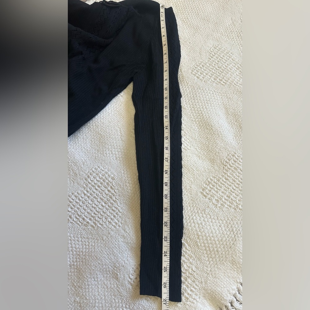 Jessica Knitted Black Top - Picture 7 of 7